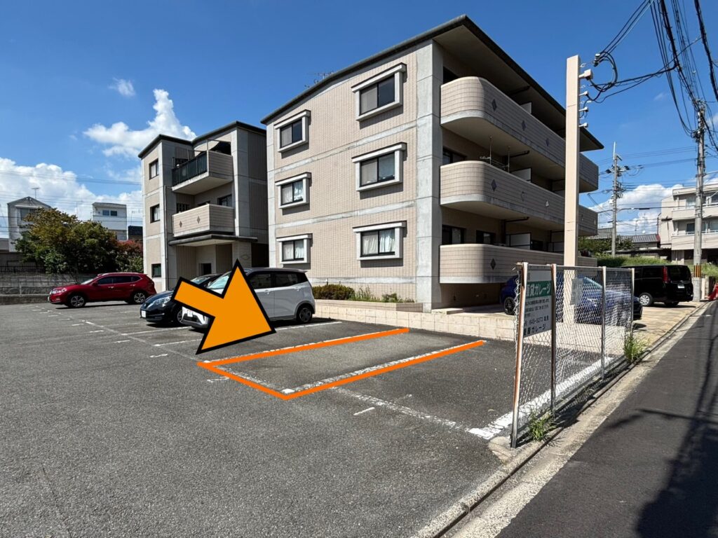 屋外駐車場 ルート3